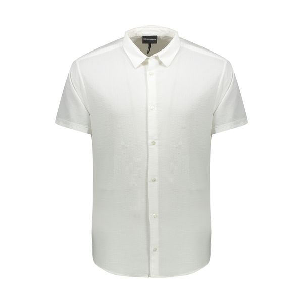 پیراهن آستین کوتاه مردانه امپریو آرمانی مدل 3Z1C101N4FZ-0100