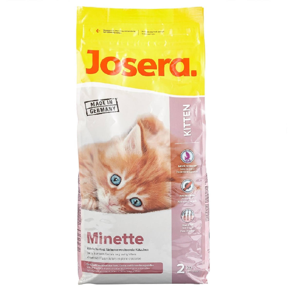 غذای خشک گربه جوسرا مدل minette وزن 2000 گرم