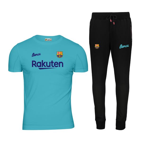 ست تی شرت و شلوار ورزشی مردانه پاتیلوک مدل بارسلونا کد 400102