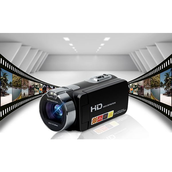 دوربین فیلم برداری مدل FHD 1080P 24MP 3.0 LCD display 16X zoom camera 