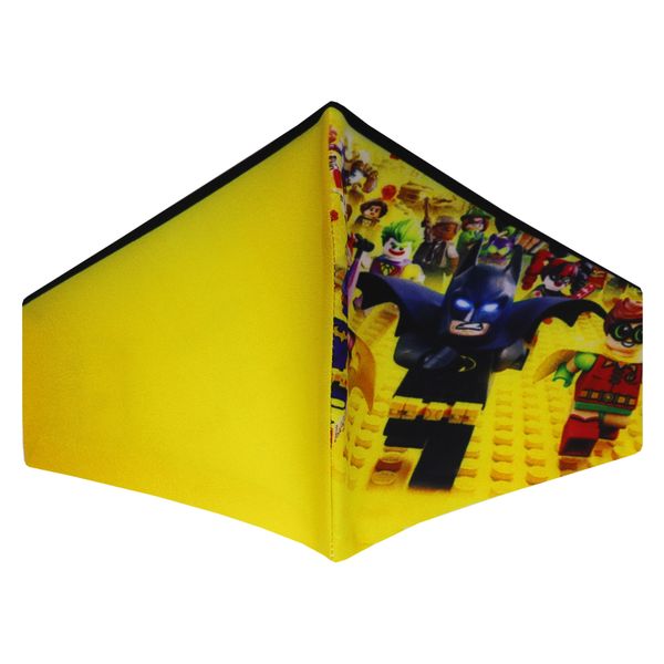 ماسک پارچه‌ای بچگانه کیسمی مدل لگو کد 209