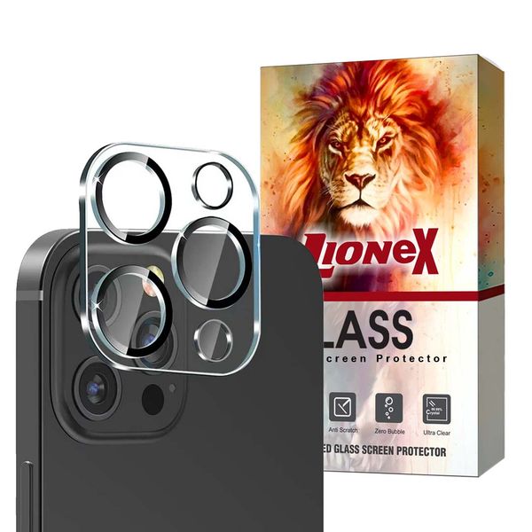 محافظ لنز دوربین لایونکس مدل 3DLNZSLLI مناسب برای گوشی موبایل اپل iPhone 11 Pro Max / 11 Pro
