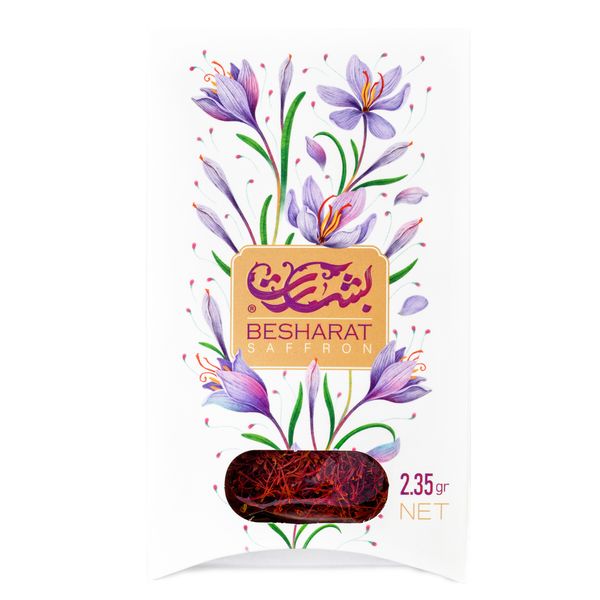 زعفران بشارت سری گل های بهشت-2.35 گرم