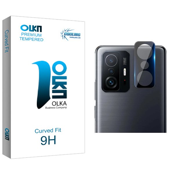 محافظ لنز گوشی کولینگ مدل Olka 3D مناسب برای گوشی موبایل شیائومی Mi 11T