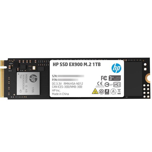 اس اس دی اینترنال اچ‌پی مدل HP SSD EX900 M.2 1TB ظرفیت یک ترابایت