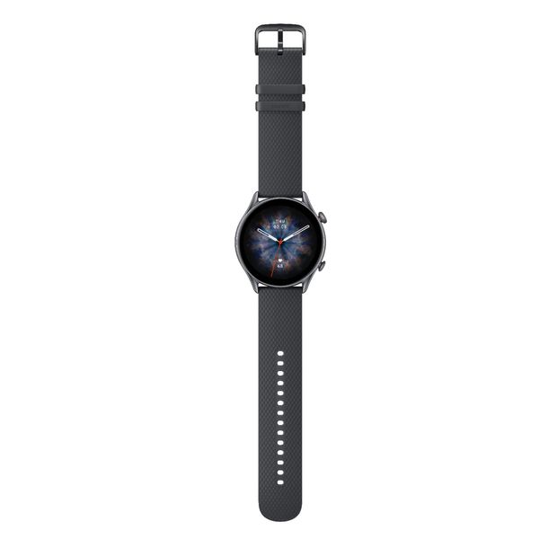 ساعت هوشمند امیزفیت مدل GTR 3 Pro بند چرمی