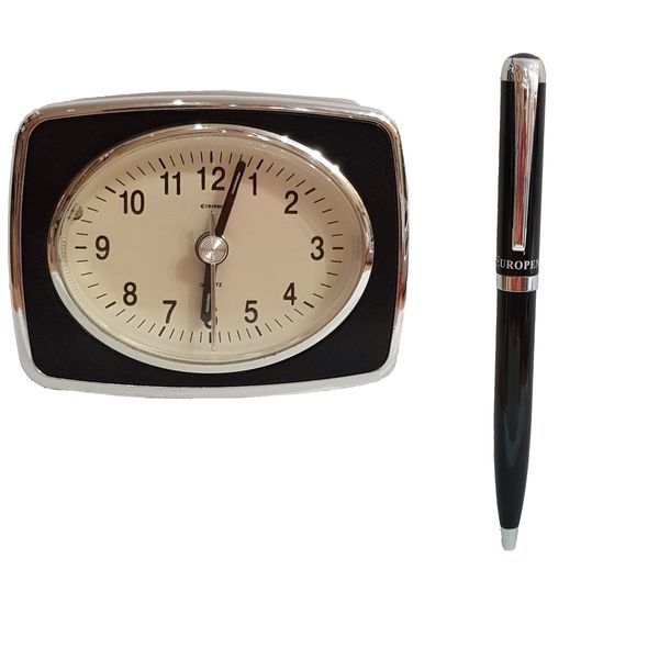 خودکار یوروپن مدل TIME به همراه ساعت رومیزی