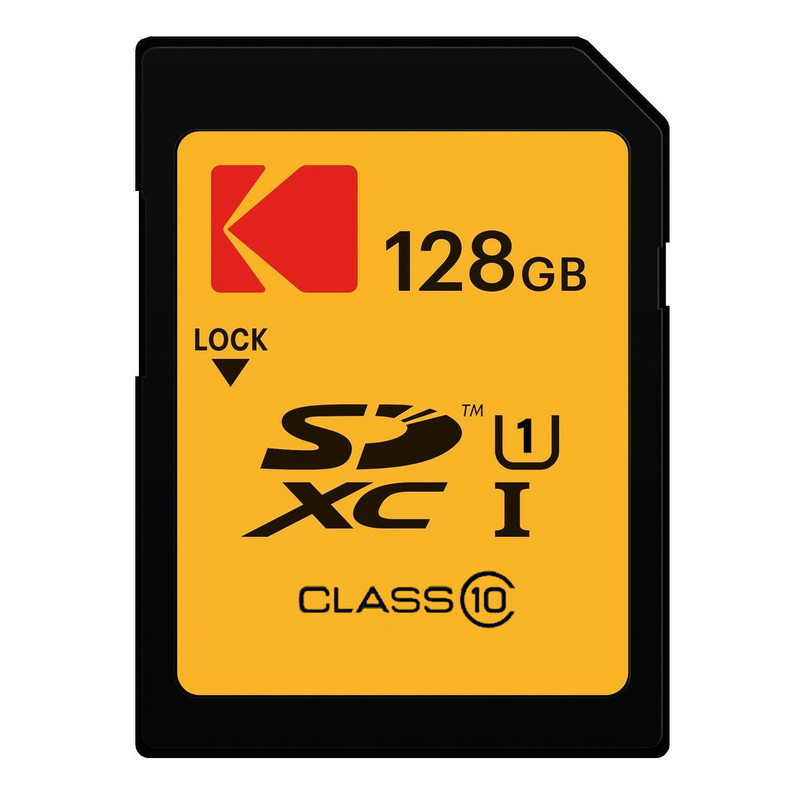 کارت حافظه SDXC کداک مدل PREMIUM کلاس 10 استاندارد U1 سرعت 85MBps ظرفیت 128 گیگابایت