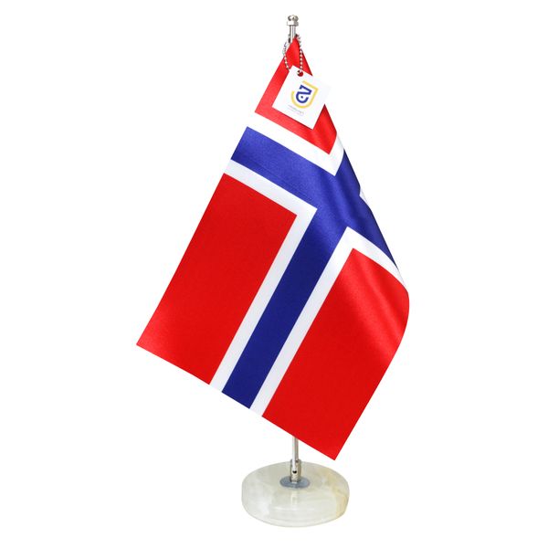 پرچم رومیزی جاویدان تندیس پرگاس مدل نروژ کد 2