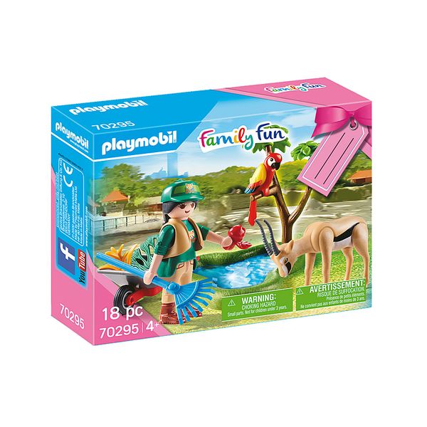 ساختنی پلی موبیل مدل Family Fun Zoo Gift 