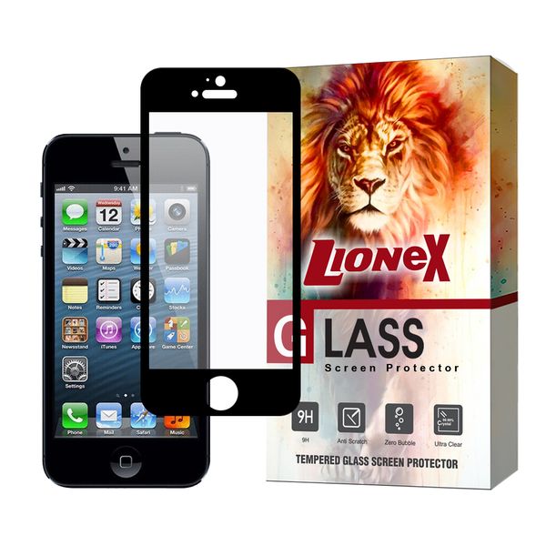 محافظ صفحه نمایش سرامیکی مات لایونکس مدل MCERAMICL مناسب برای گوشی موبایل اپل iPhone 5s / iPhone 5c / iPhone 5