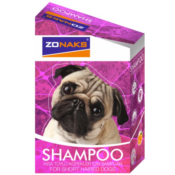 شامپو سگ زوناکس مدل short hair حجم 200 میلی لیتر