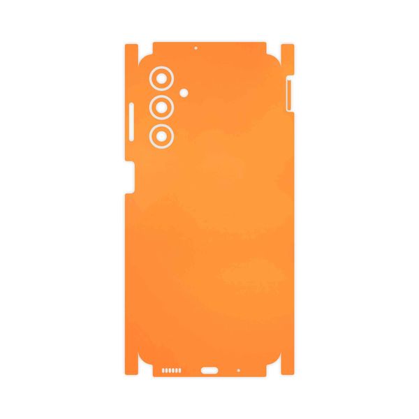 برچسب پوششی ماهوت مدل Matte-Orange-FullSkin مناسب برای گوشی موبایل سامسونگ Galaxy F54