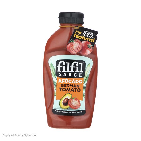 سس گوجه فرنگی و آووکادو فیلفیل - 430 گرم