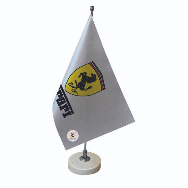 پرچم رومیزی جاویدان تندیس پرگاس مدل فراری کد 2