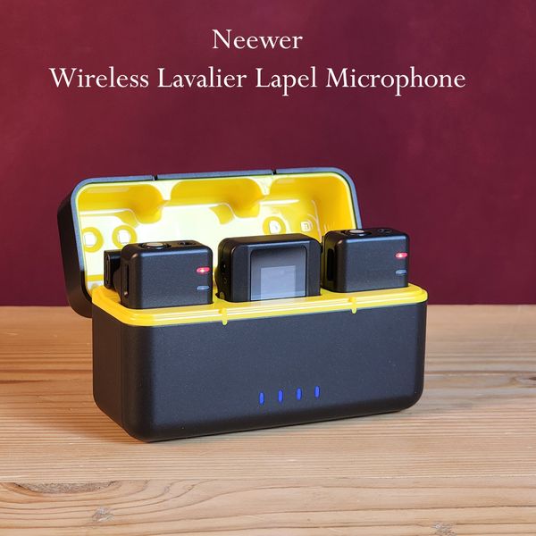ست میکروفن بی سیم نیویر مدل Wireless Lavalier