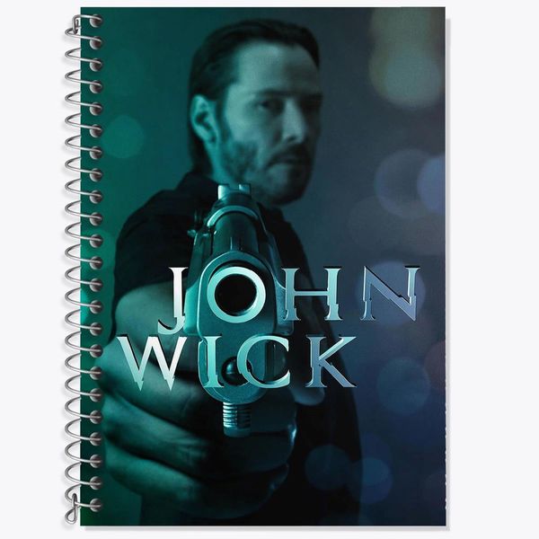 دفتر لغت 50 برگ خندالو مدل جان ویک John Wick کد 2946