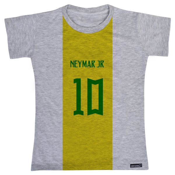 تی شرت آستین کوتاه پسرانه 27 مدل Neymar JR کد MH826