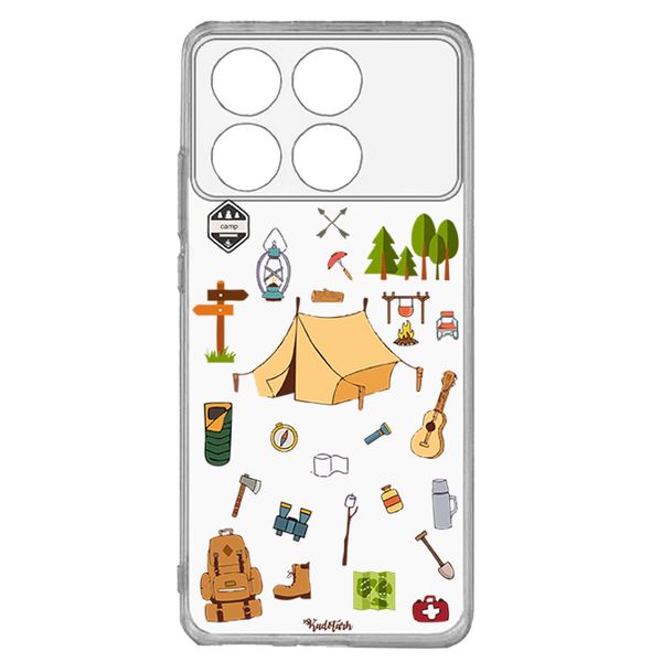 کاور طرح Camping مناسب برای گوشی موبایل شیائومی  Poco X6 Pro 