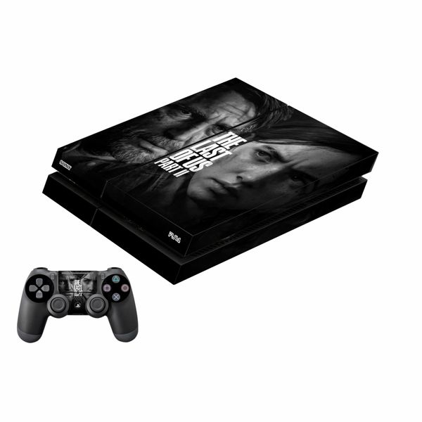 برچسب پلی استیشن 4 فت پلی اینفینی مدل The Last of Us Part II 03 به همراه برچسب دسته