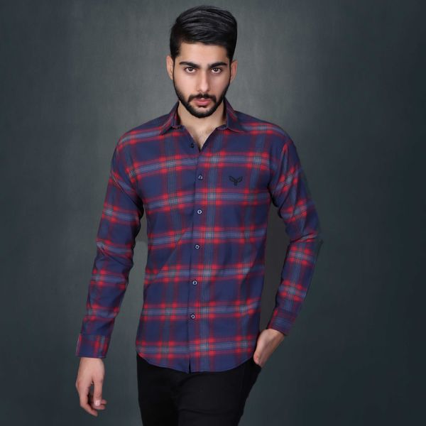 پیراهن آستین بلند مردانه پیکی پوش مدل M02502