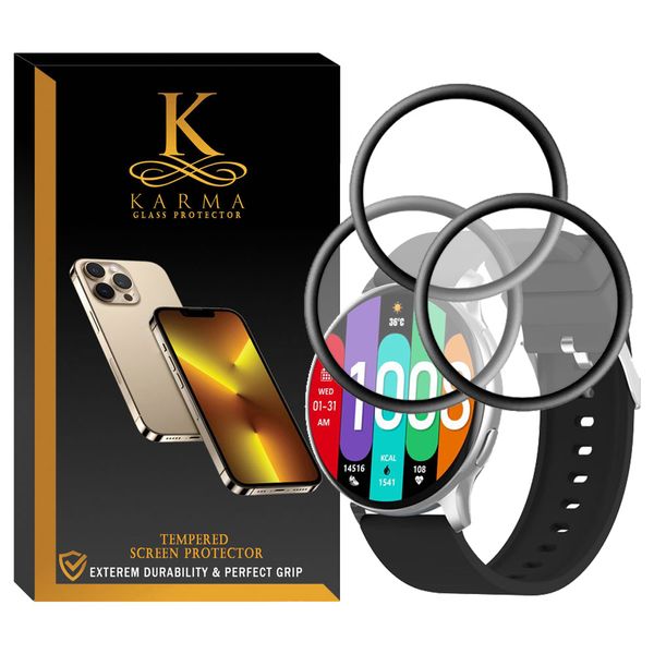 محافظ صفحه نمایش کارما مدل KA-PM مناسب برای ساعت هوشمند گلوریمی Glorimi Gr1 بسته سه عددی