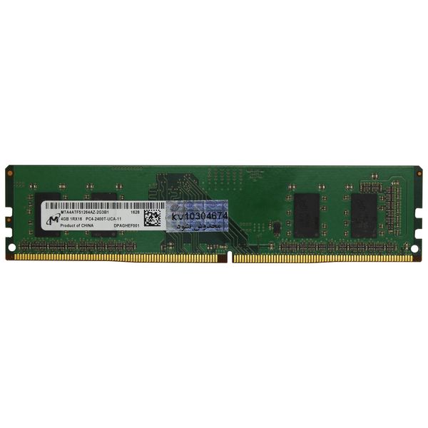 رم دسکتاپ DDR4 تک کاناله 2400 مگاهرتز CL17 میکرون مدل MT ظرفیت 4 گیگابایت
