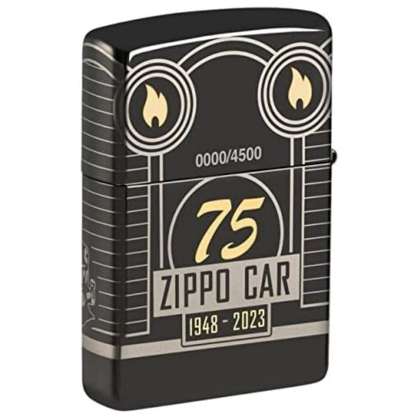 فندک زیپو مدل 75 سالگی ماشین زیپو کد 48693