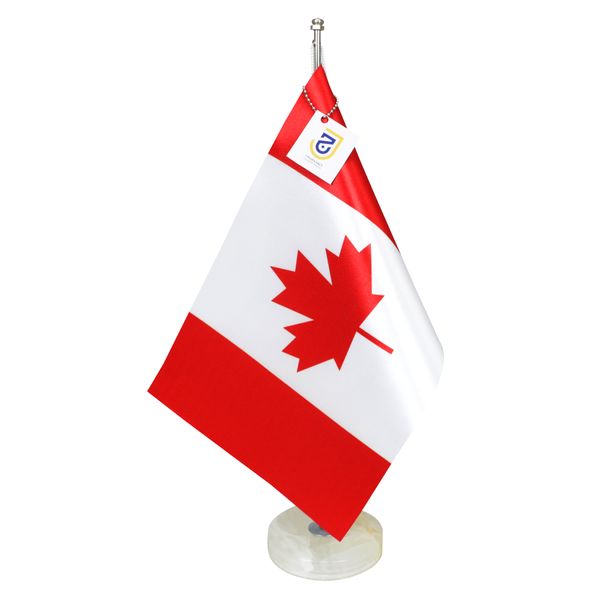 پرچم رومیزی جاویدان تندیس پرگاس مدل کانادا کد 2