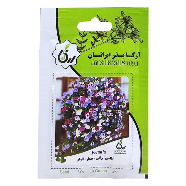 بذر گل اطلسی ایرانی معطر الوان آرکا بذر ایرانیان کد ARK-103