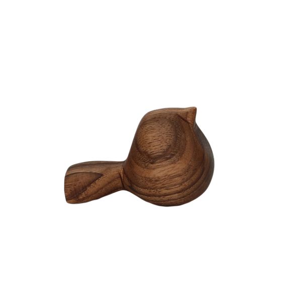 مجسمه چوبی مدل گنجشک تپل