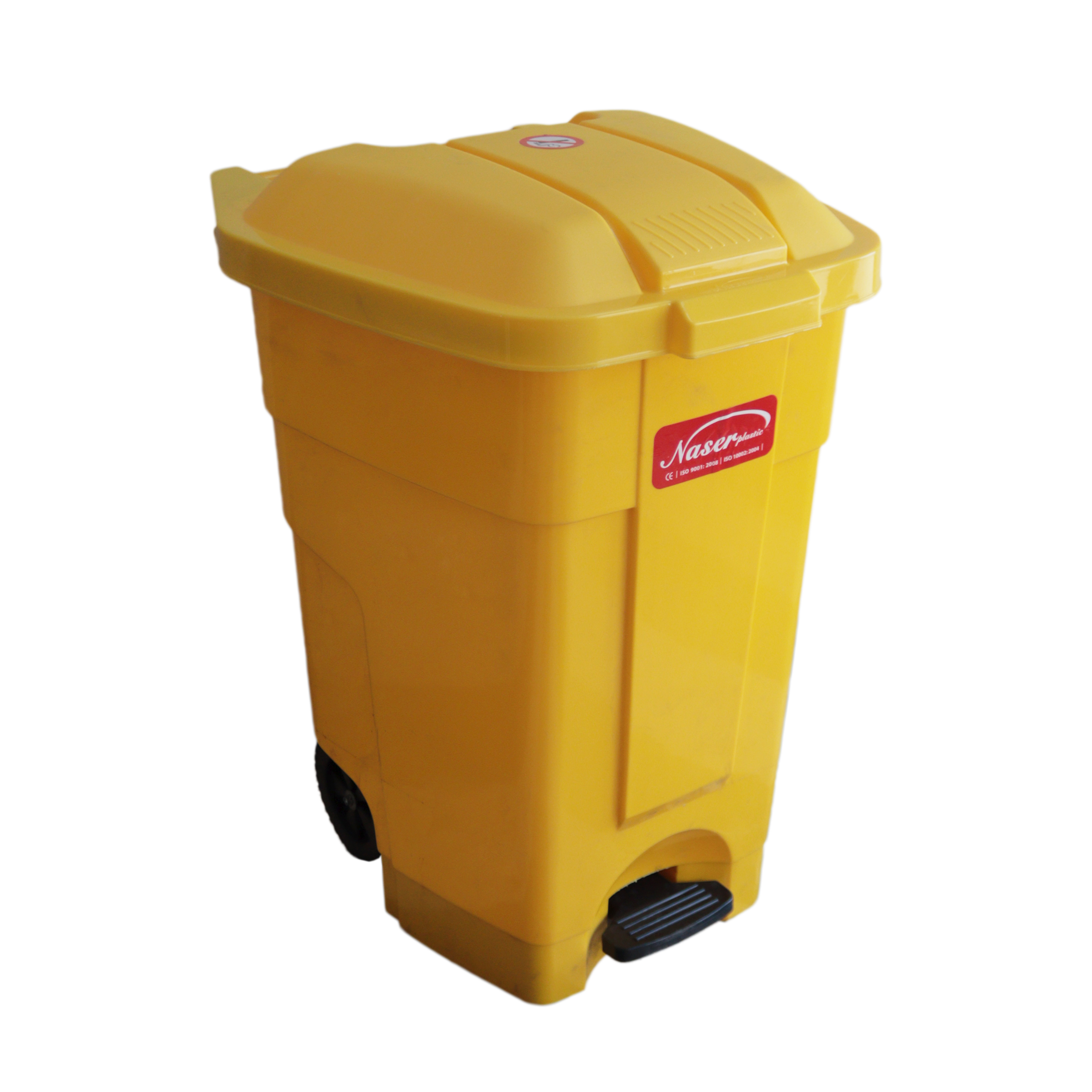 سطل زباله پدالی ناصر پلاستیک مدل YPZ-GHARKHDAR-5000