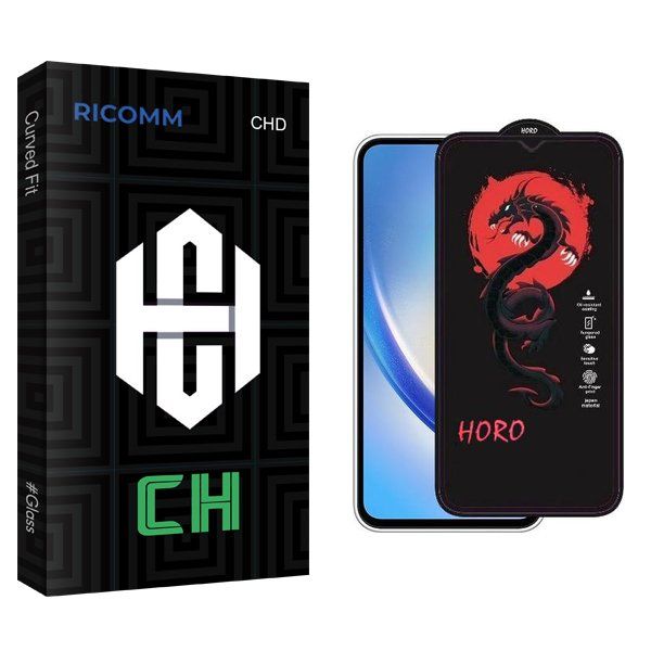 محافظ صفحه نمایش ریکام مدل CH Horo مناسب برای گوشی موبایل سامسونگ galaxy a34