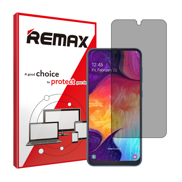 محافظ صفحه نمایش حریم شخصی  ریمکس مدل HyPRV مناسب برای گوشی موبایل سامسونگ Galaxy A50