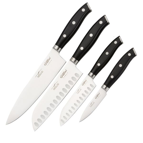 چاقو آشپزخانه جی فی نی مدل 01 مجموعه 4 عددی