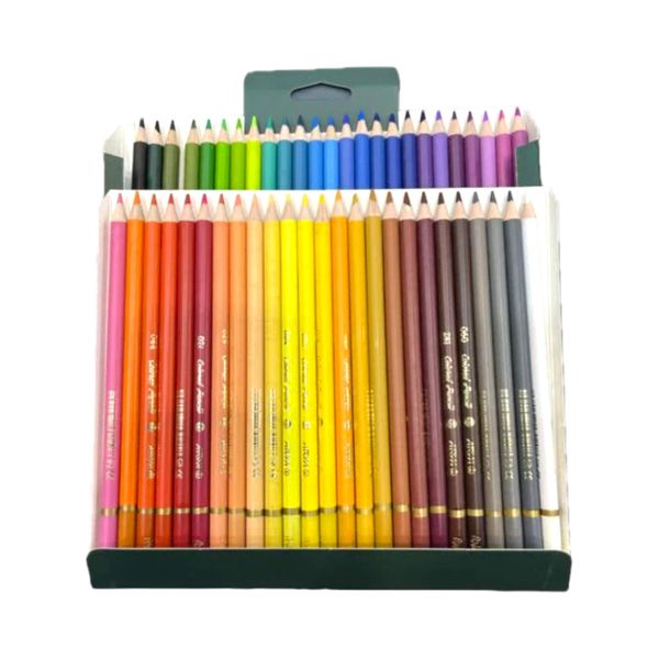 مداد رنگی 50 رنگ آریا مدل Artist به همراه پاک کن و تراش
