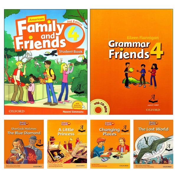 کتاب Family and Friends 4 اثر جمعی از نویسندگان انتشارات آرماندیس شش جلدی