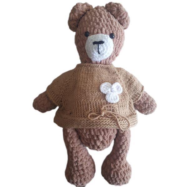 عروسک بافتنی مدل تدی خرس