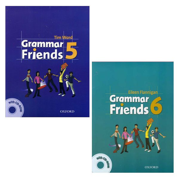 کتاب Grammar Friends 5_6 اثر Tim Ward And Eileen Flannigan انتشارات زبان مهر 2 جلدی
