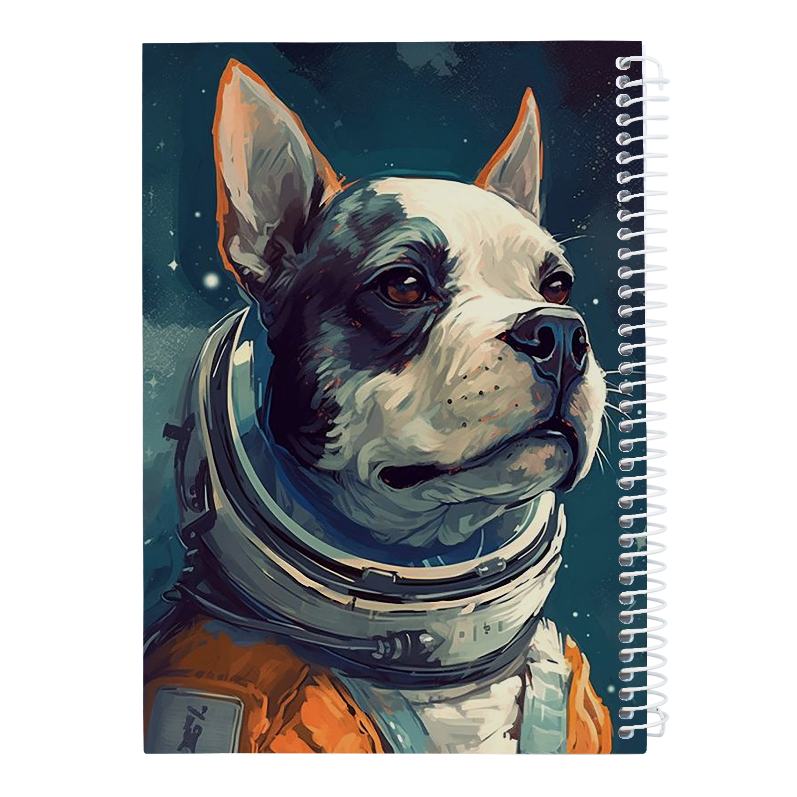 دفتر نقاشی 40 برگ کارنیلا طرح سگ فضانورد کد kdn650