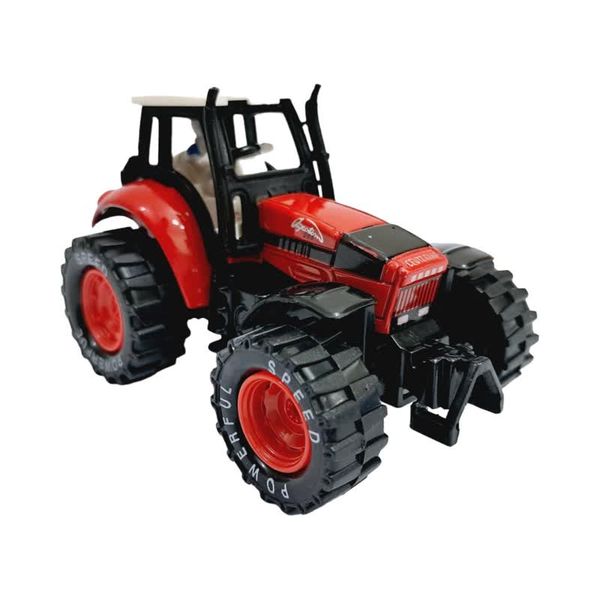 ماشین بازی مدل تراکتور موزیکال طرح مزرعه کد 4