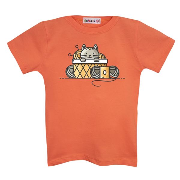 تی شرت بچگانه مدل گربه کد ۳