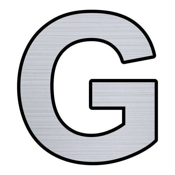 تابلو راهنما مدل حروف G