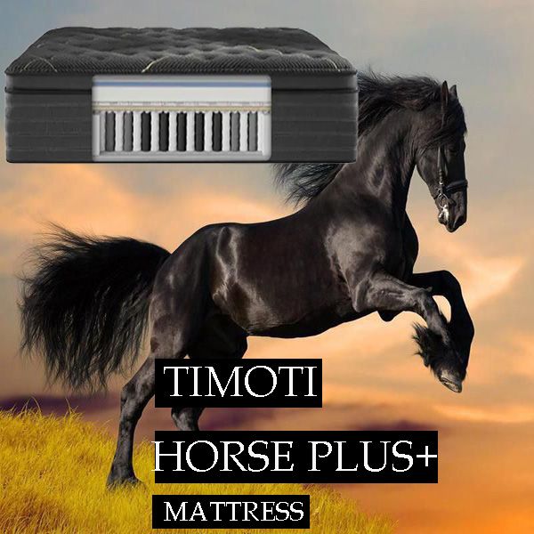  تشک تیموتی مدل HORSE PLUS یک نفره سایز 90×200 سانتی متر
