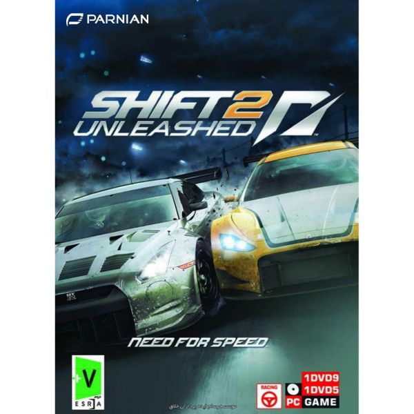 بازی Need For Speed Shift 2 Unleashed مخصوص PC نشر پرنیان