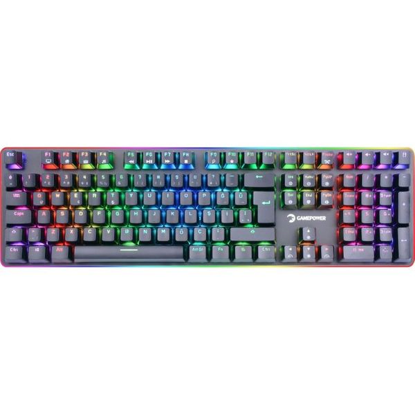 کیبورد مخصوص بازی گیم پاور مدل Saber rgb