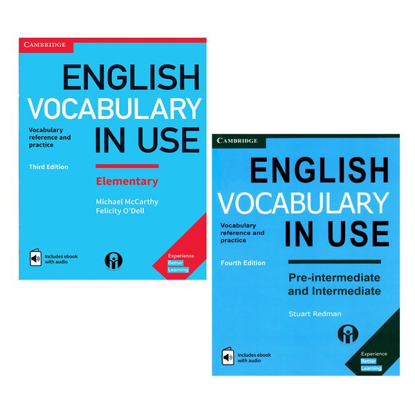 کتاب English Vocabulary In Use اثر جمعی از نویسندگان انتشارات الوندپویان 2 جلدی