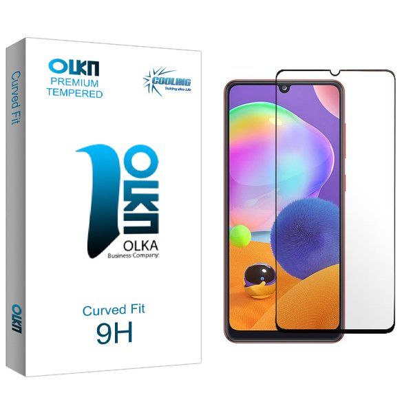 محافظ صفحه نمایش شیشه ای کولینگ مدل Olka Full مناسب برای گوشی موبایل سامسونگ Galaxy A31
