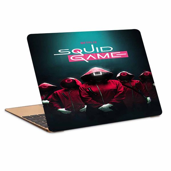 استیکر لپ تاپ طرح Squid Game کد N-585 مناسب برای لپ تاپ 15.6 اینچ