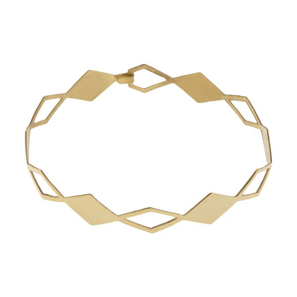 دستبند طلا 18 عیار زنانه کانیار گالری مدل B35